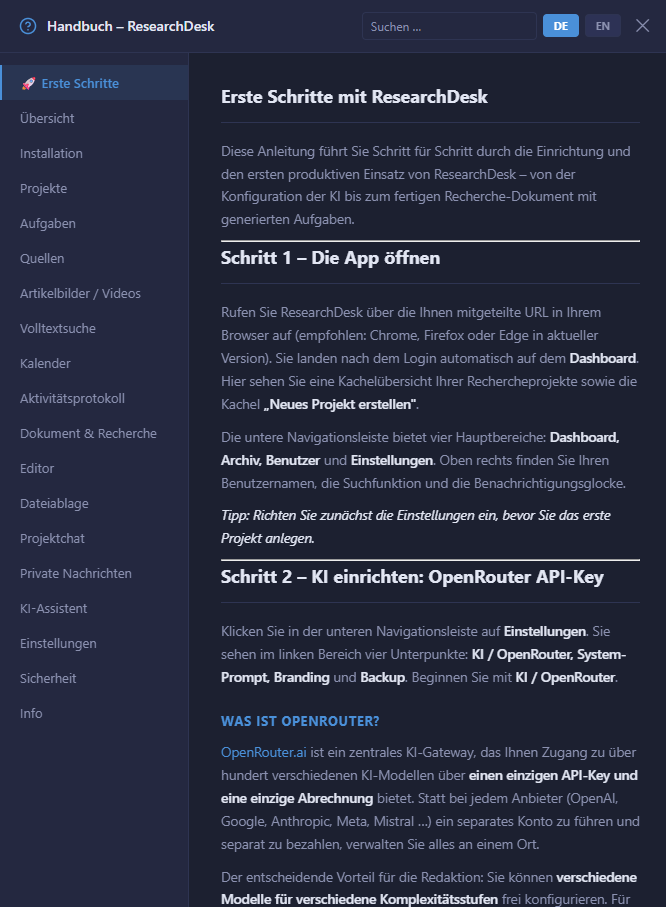 Software für Journalisten