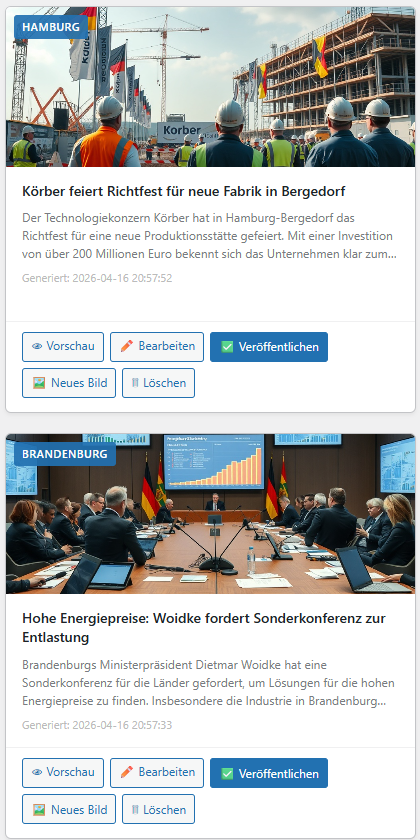 Deutschland News Generator